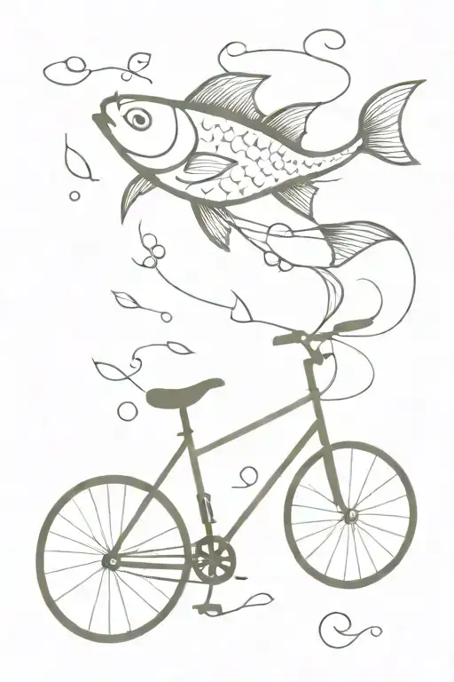 Fish On A Bicycle