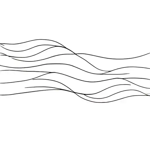 Line Wave Endless Flow 3 Waves Flowing