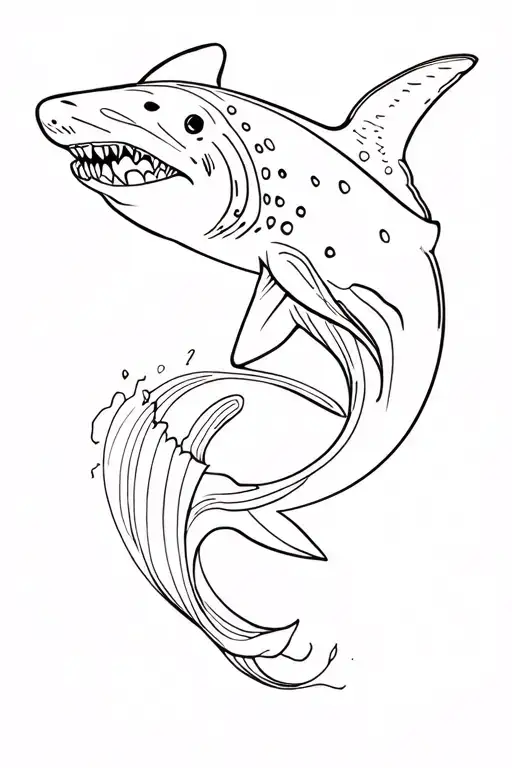 Concept Design With Whale Shark And Perseverance