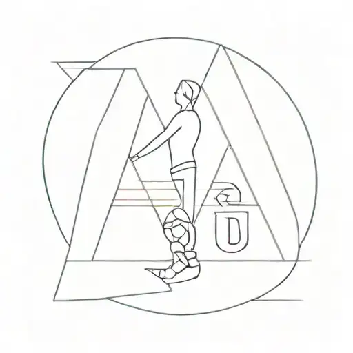 Twin Father Letter A