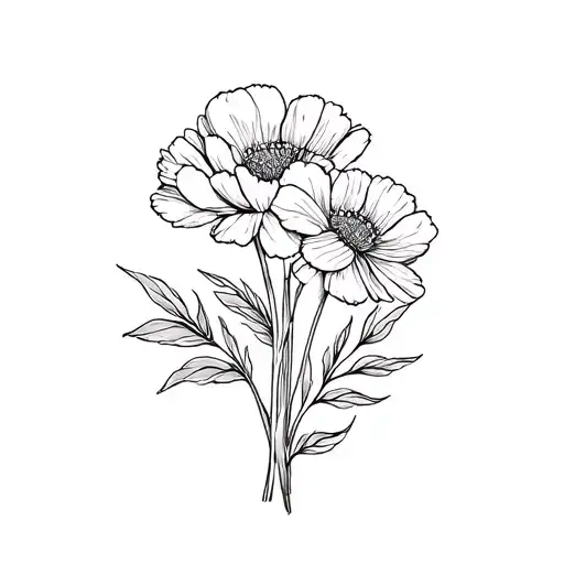 Birth Flower Bouquet