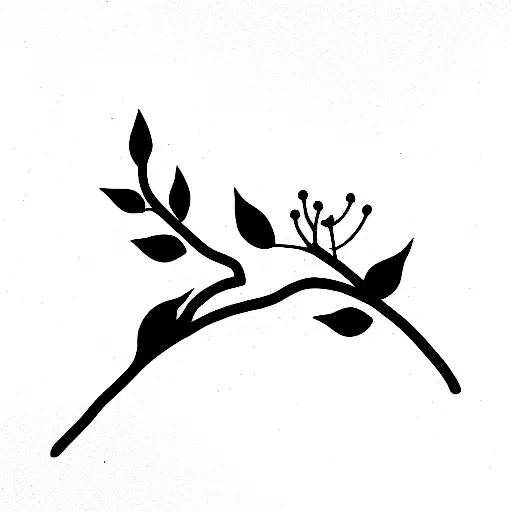 Word B Whit Cherry Branch