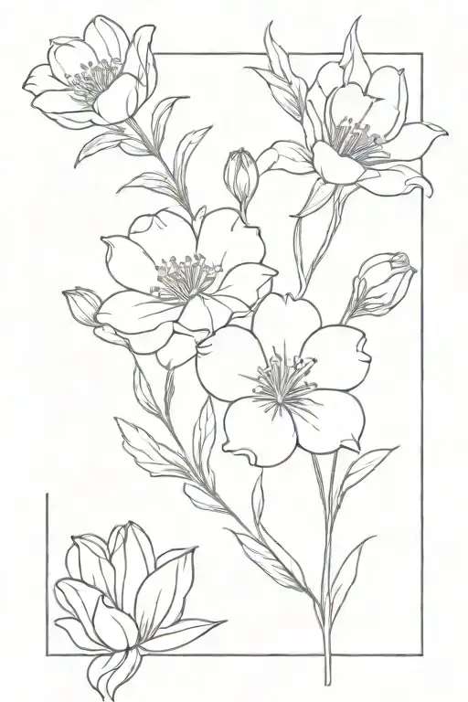 Birth Flowers August And March