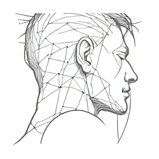 Faceless Man With Pain