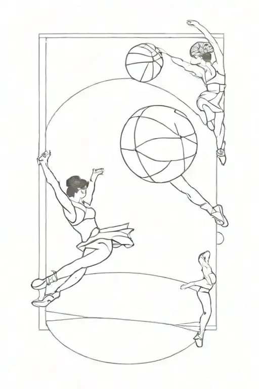 Basketball And Ballet
