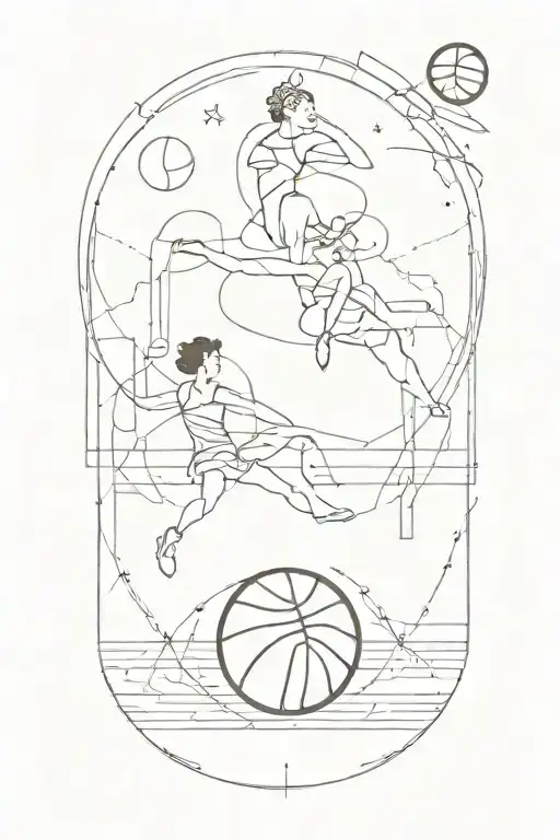 Basketball And Ballet