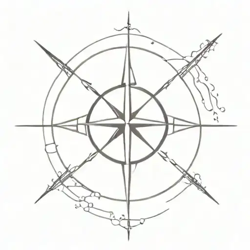 Compass And North Star