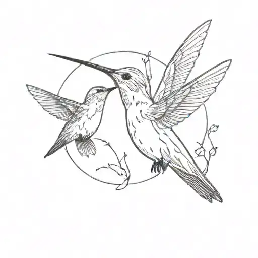 Hummingbird And Bear