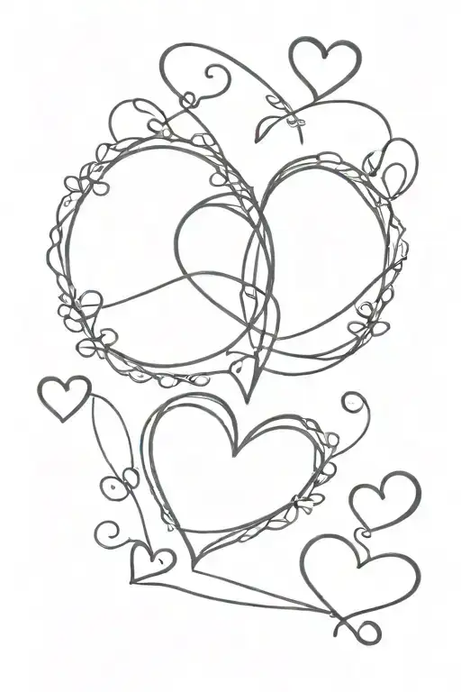 Hearts Symbolizing Love