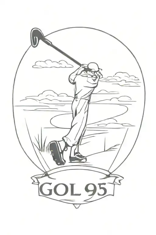 Golf Tee And The Year 1937