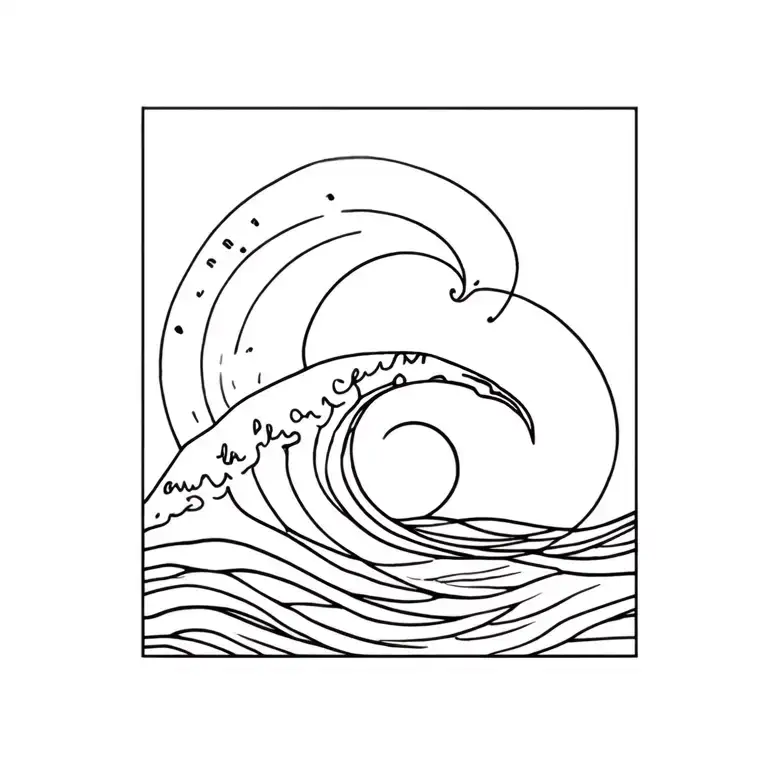 This Is A Wave I Am The Ocean With Wave Inside