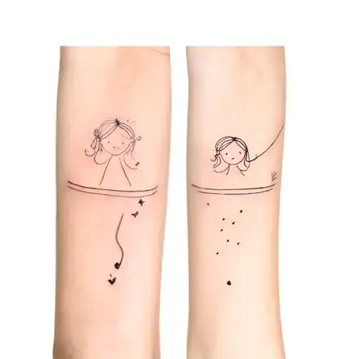 Father And Daughter Matching