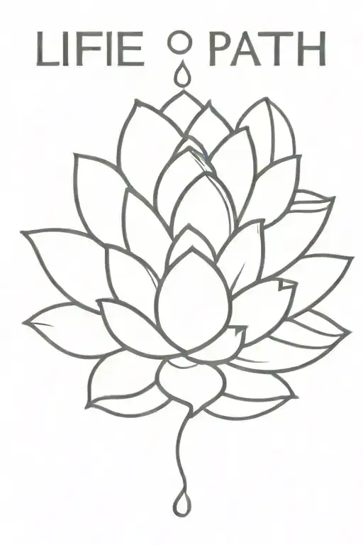 Life Path Lotus Fortune Love Abundance Bloom Prosperity