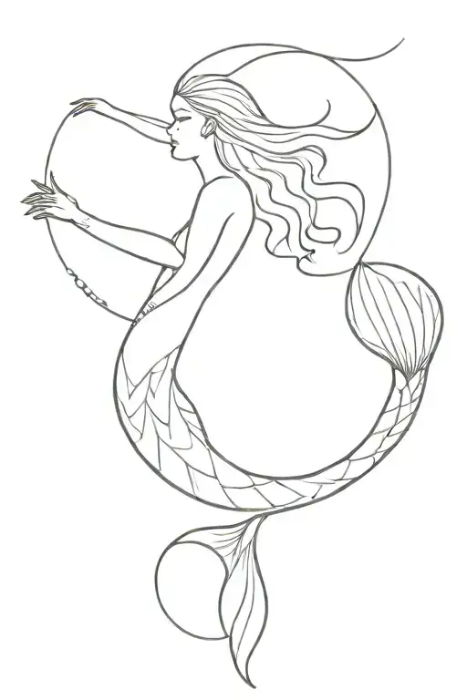Mermaid Swimming