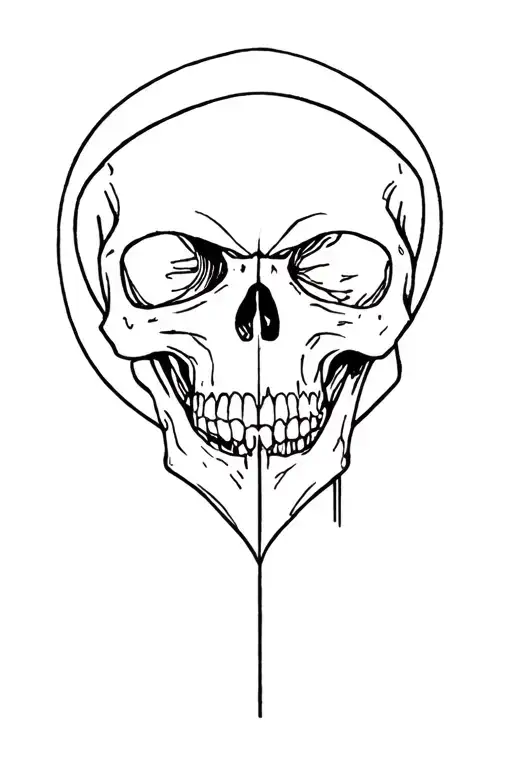 Titts & Skull Wearing