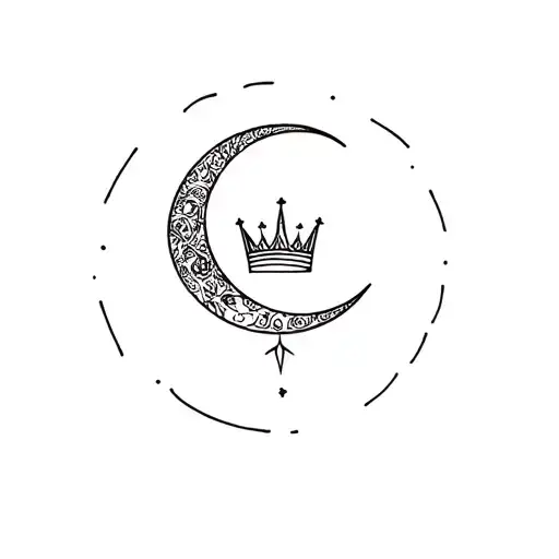 Moon And Crown