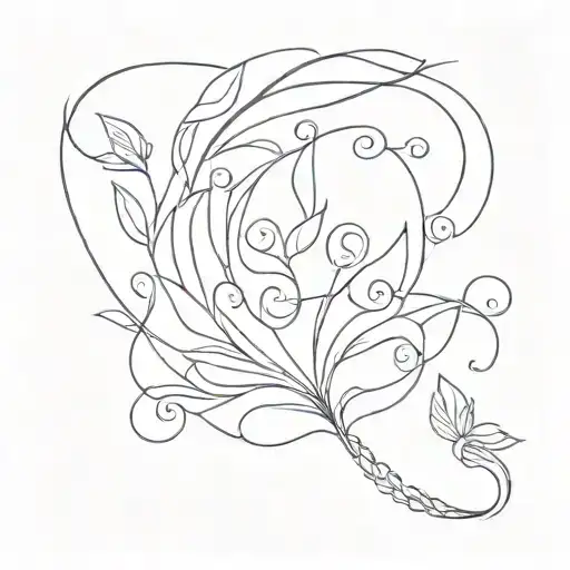 Midwifery Inspired Fine Line