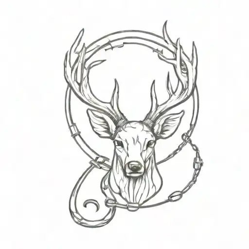 Deer With Shackles Gothic Font
