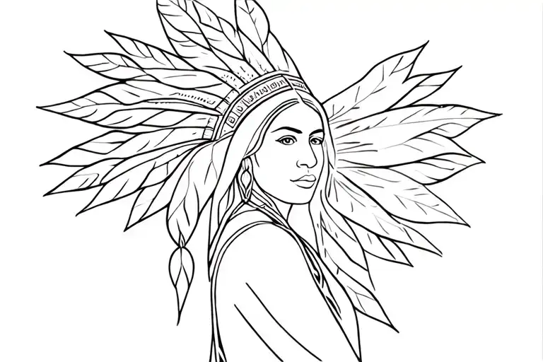 Native American Woman