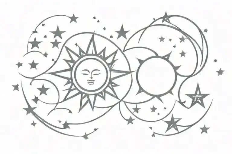 Live By The Sun Love By The Moon Star