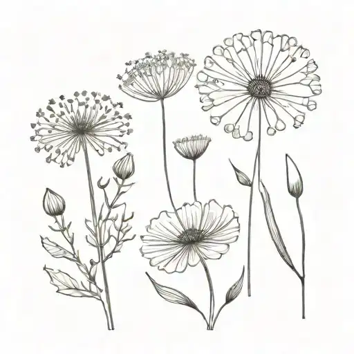 Dandelion And Poppy