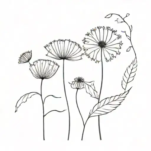 Dandelion And Poppy