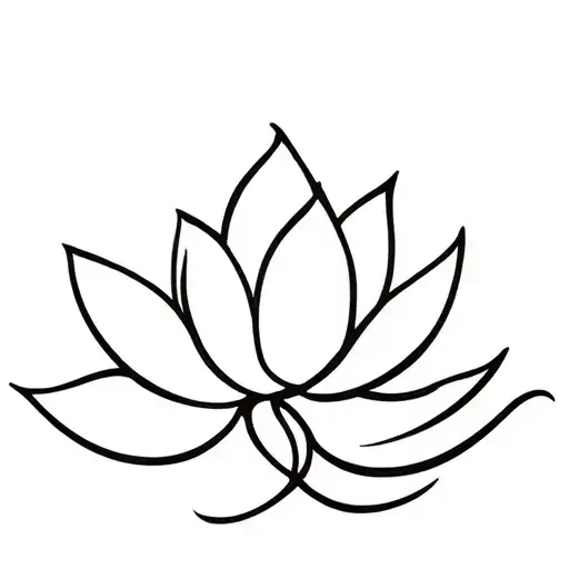 Lotus Stylised For Man