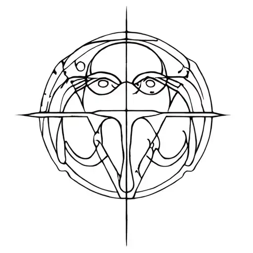 Hecate Outline Simple