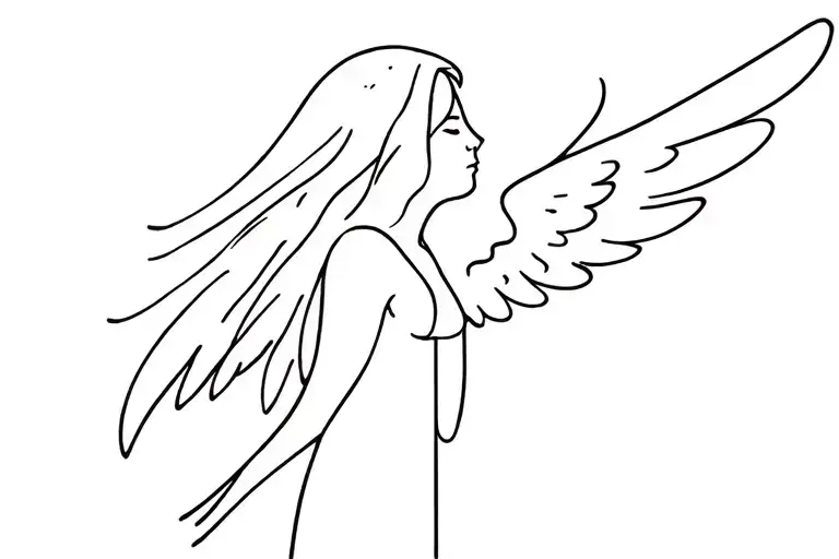 An Angel With A Mistake