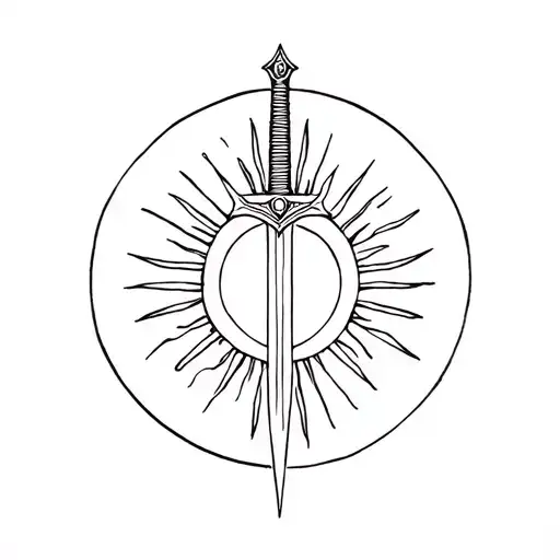 Sword In The Circle Of The Sun