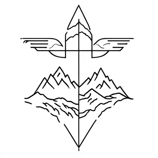 Aries And Mountains Officer Badge