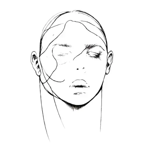 Anxiety Depicted As A Shadowy