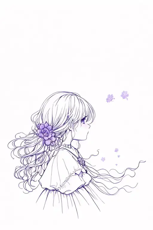 Violet Evergarden Little Girl