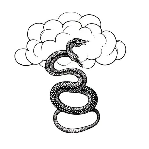 Snake And Cloud Transforming