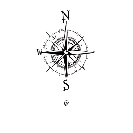 Compass Hand Tatto And Mythology Type