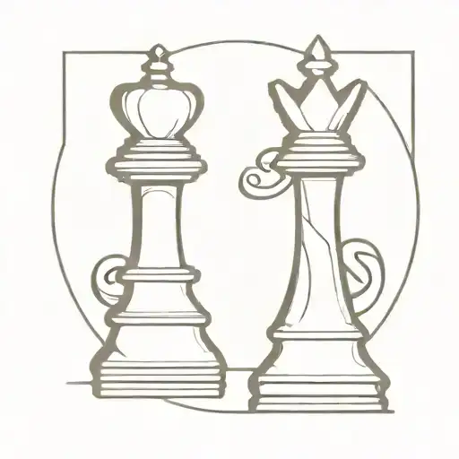 Chess Queen Pawn Possible Design