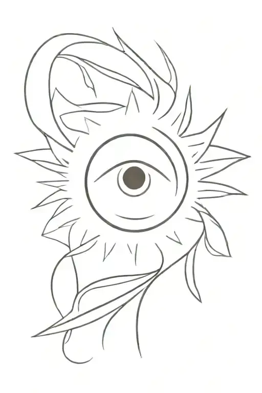 Eye And Sun Made