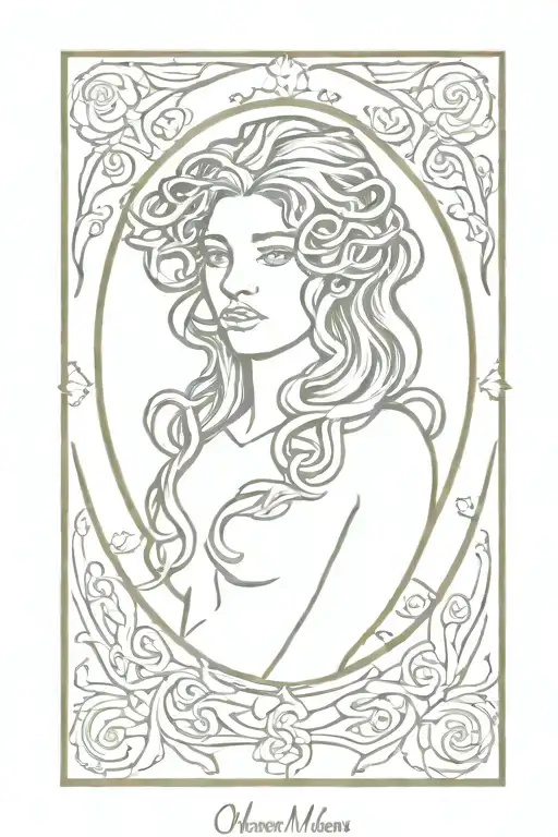 Medusa Tarot Card