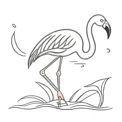Tiny Flamingo