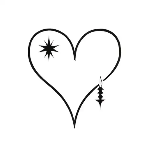 Star Sign Symbols Combined Saggitarious Aquarius