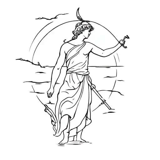 Greece God Or Warrior Or Something To Do With Summer And Beach And Memories