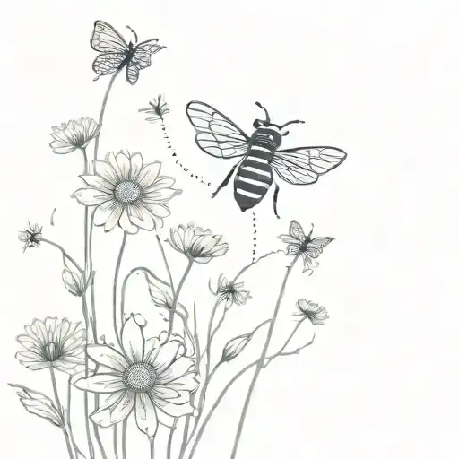 Dandilions And Music And Honey Bees