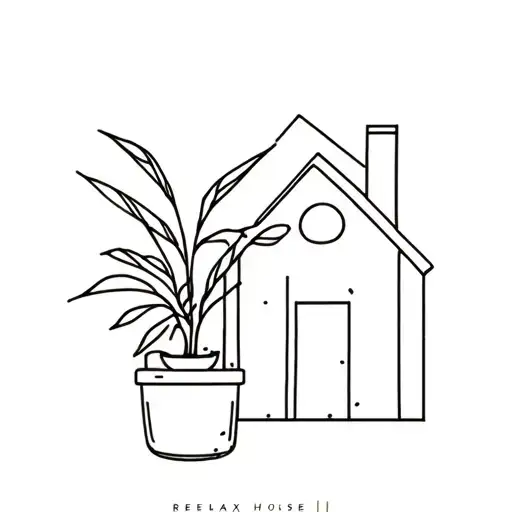 Relax With House Plant