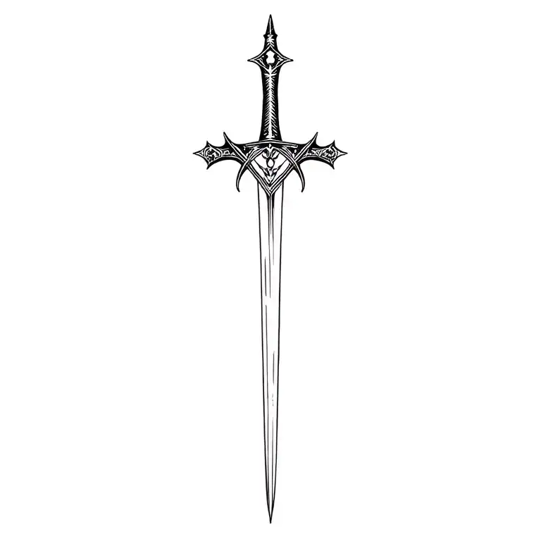 Iron Sharpens Iron Sword Cross
