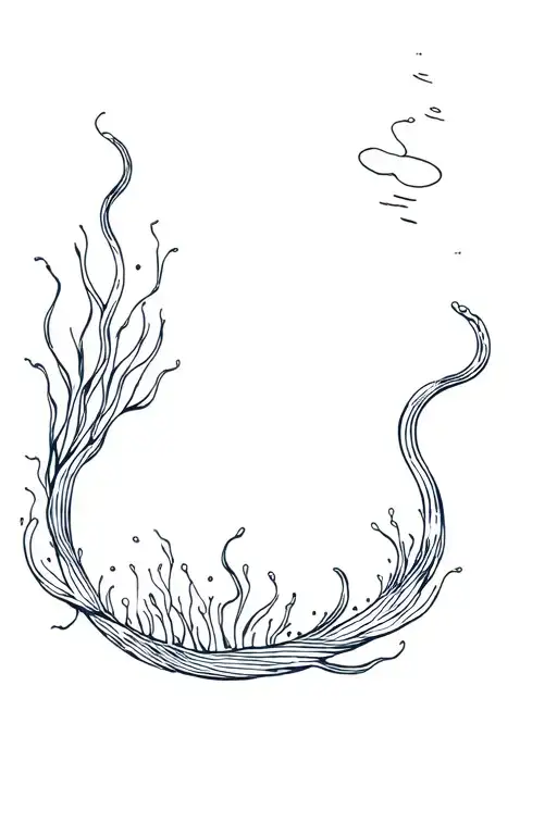 Ocean Aquatic Creatures Swiming