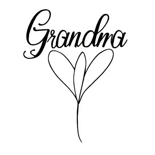 Grandma Memorial