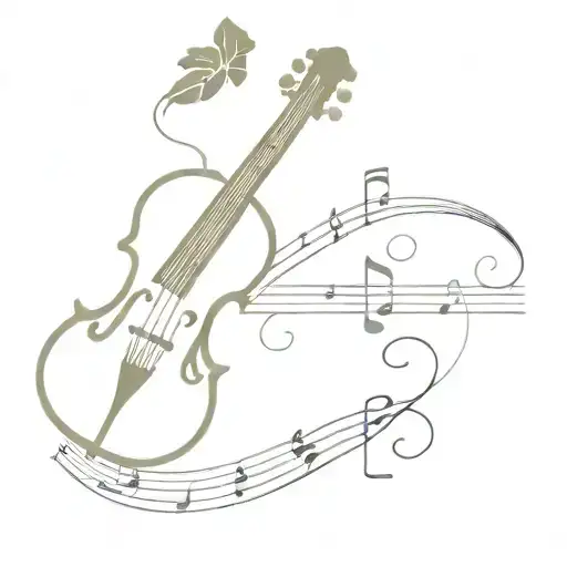 Guitar Piano Sheet Music Violin Along With A Note