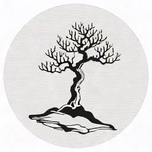 Abstract Bonsai Tree