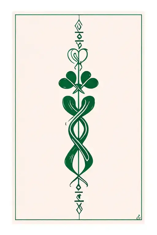 Ukrainian And Irish Motif