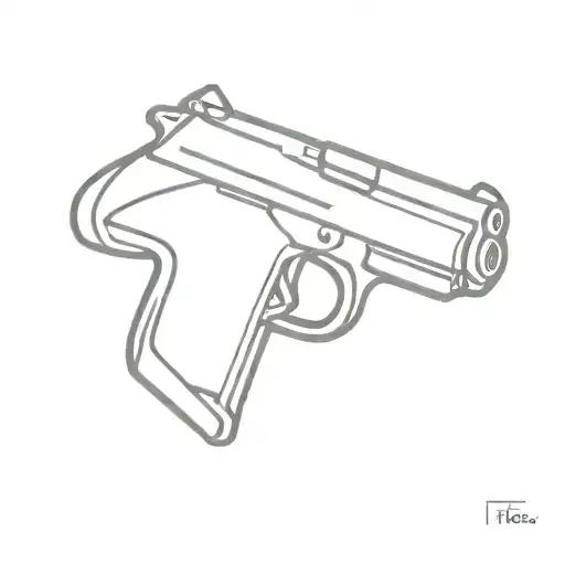 Gun Firing But The Bullet Is Facing The Gun